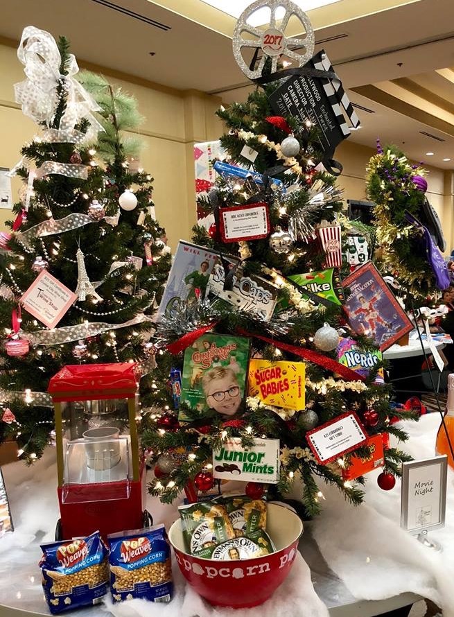 The Enchanted Forest Features Over Eighty Lavishly Decorated Themed Trees And Wreaths Available For Silent Auction Are Donated By Both The Enchanted Forest Features Over Eighty Lavishly Decorated Themed Trees And Wreaths Available For Silent Auction Are Donated By Both